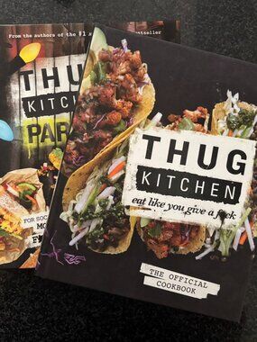Thug Kitchen: Eat Like You Give A F*ck + Party Grub Cookbooks, Hardcover